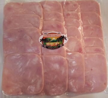 Jamón York lasqueado