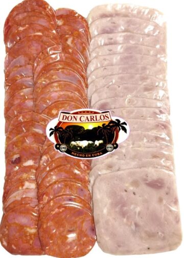 Jamón York y Chorizo Selecto lasqueado